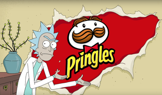 rick and morty pringles commercial