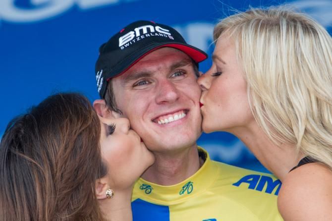 Tejay van Garderen (BMC) pulled on the yellow jersey after his attentive ride in the final 50km of Stage 5