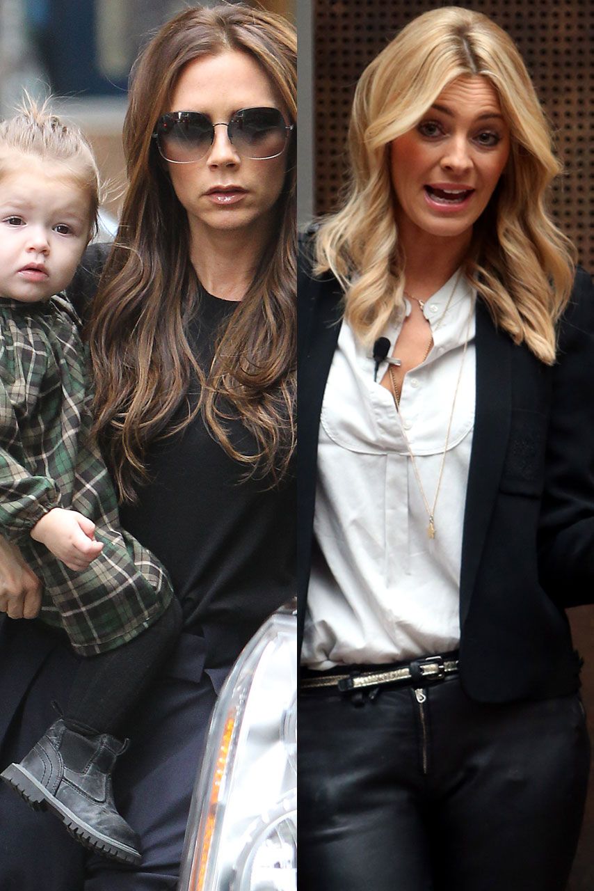 Victoria Beckham Tess Daly