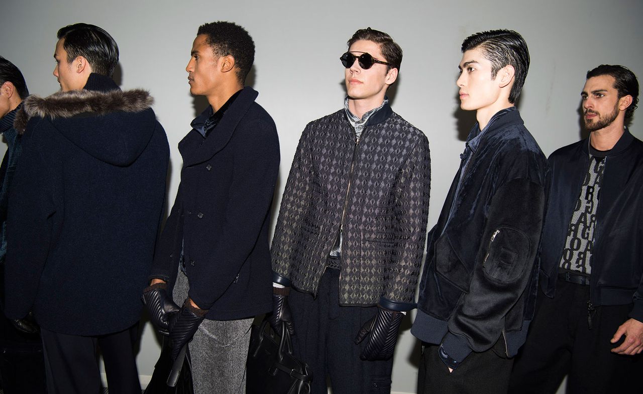 Giorgio Armani Menswear collection A/W 2018