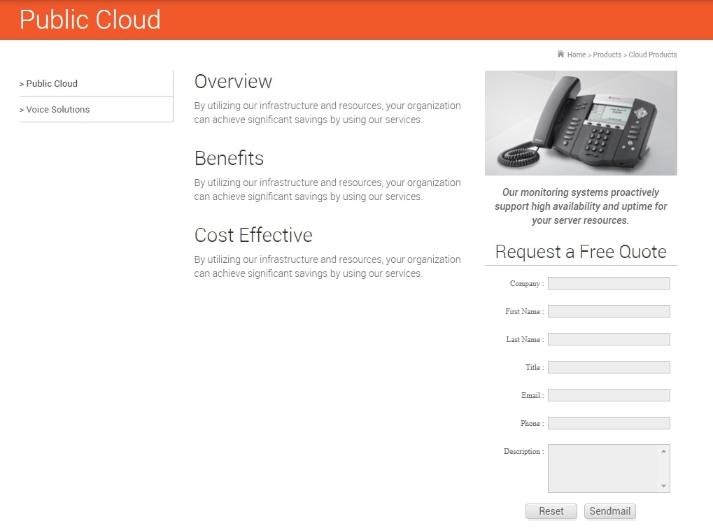 WaveStreet Managed Services PBX voice
