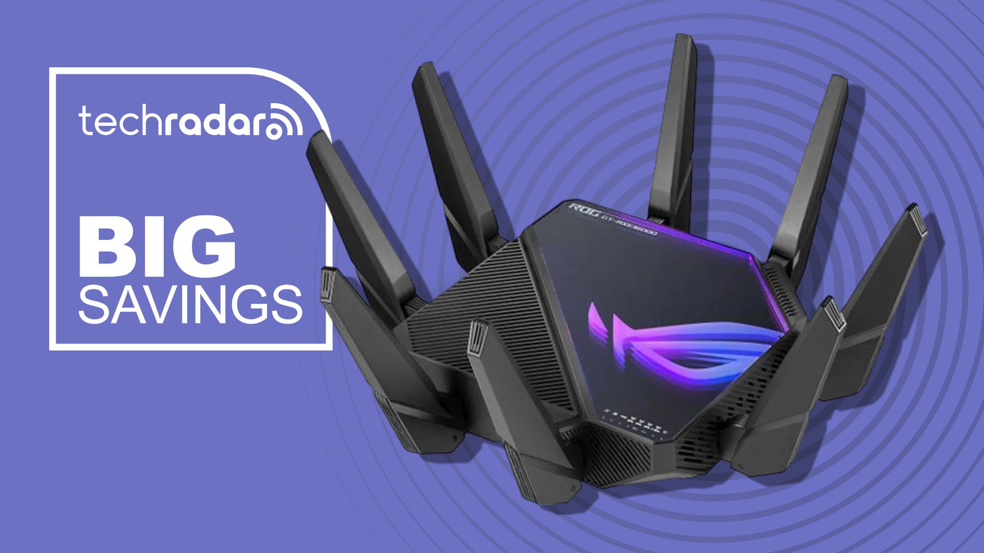 Roteador Asus ROG Wi-Fi 6E com velocidades de banda quádrupla cai para menos de US$ 300