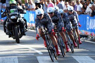 Specialized-Lululemon win the women's TTT at the 2014 World Road Championships