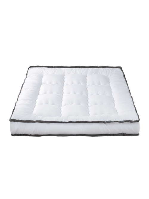 Jibberding 4" Twin XL Plush Down Alternative Mattress Topper