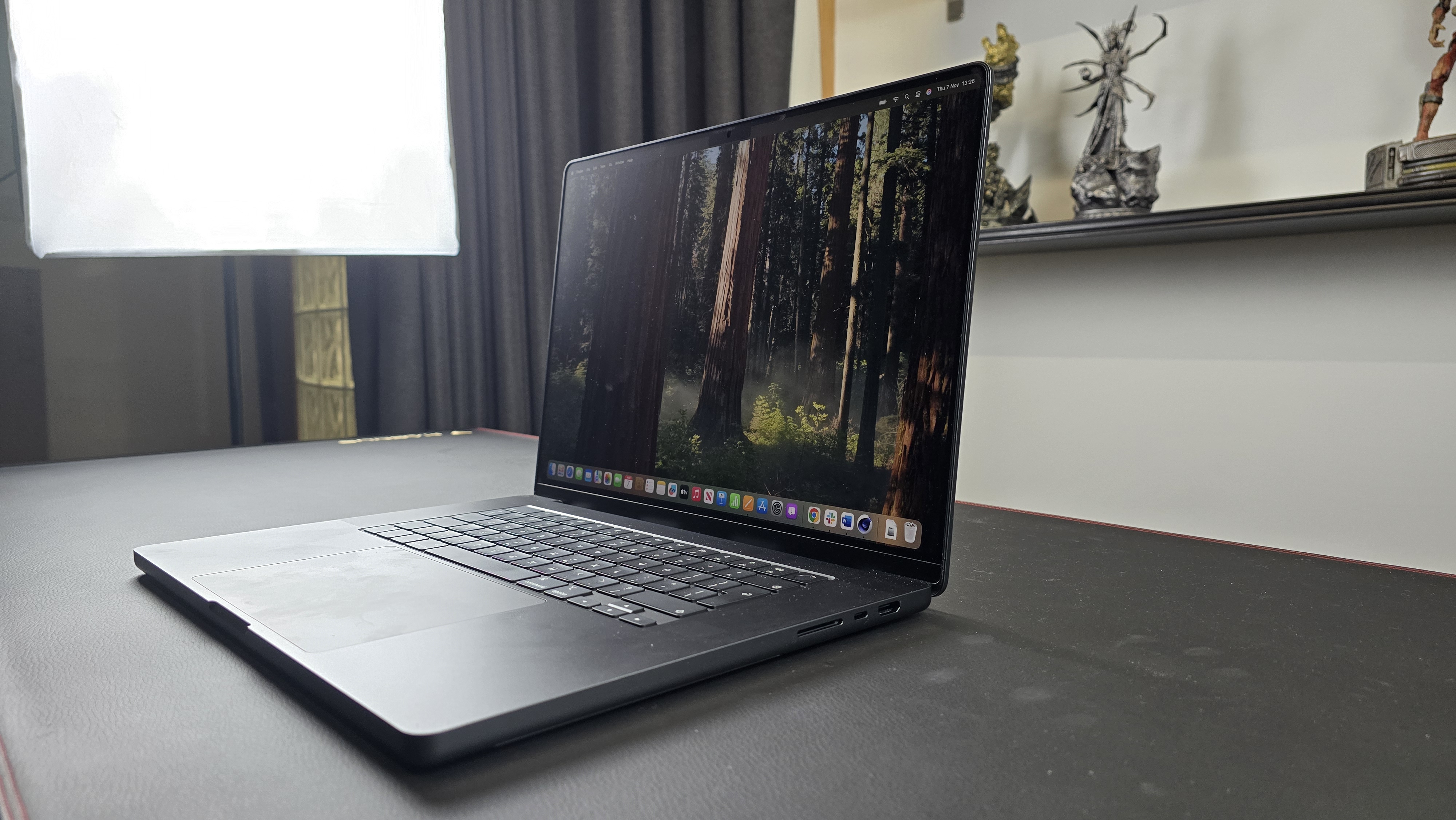 16-inch MacBook Pro with M4 Pro chip in a studio being used