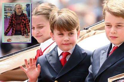 Nigel Parkinson drop in and Princess Charlotte, Prince Louis and Prince George as main