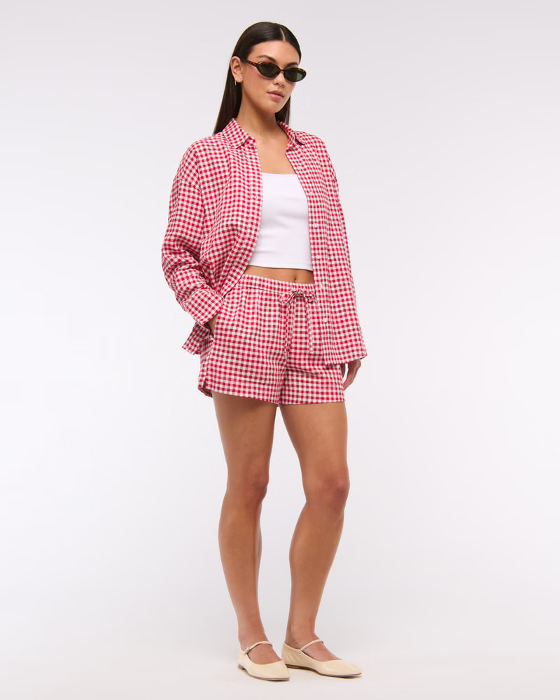 Oversized Linen Shirt