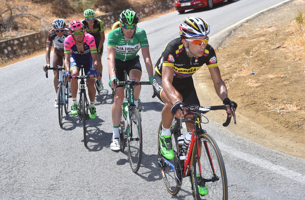 Walter Pedraza (Colombia) in the break