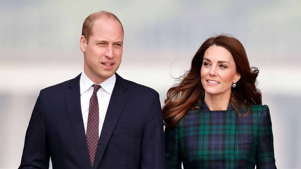 The Prince and Princess of Wales on a visit to Dundee in 2019