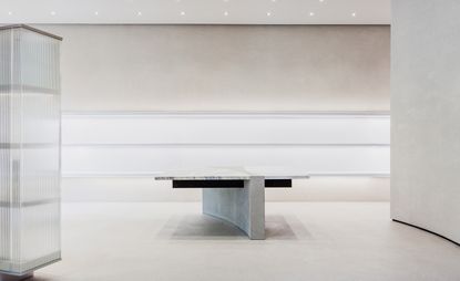 Vlieger benzine plank Jil Sander's minimalist refurbishment of Berlin showroom | Wallpaper