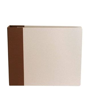 Product shot of American Crafts D-Ring Modern Scrapbooking Album