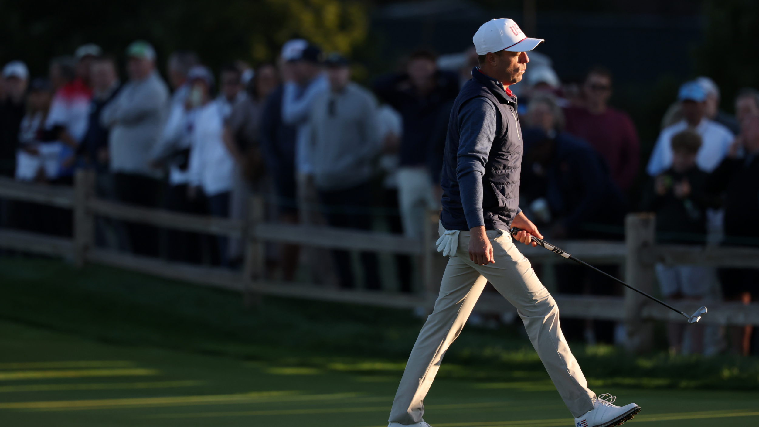 Justin Thomas at the Presidents Cup