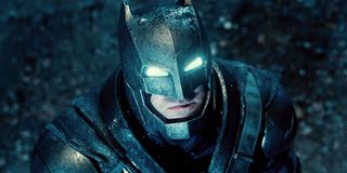 Ben Affleck as armored Batman