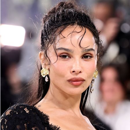 Iconic ponytails: Zoe Kravitz 