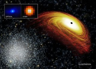 Researchers spotted what seems to be a "renegade" supermassive black hole speeding away from the site of a galactic merger.