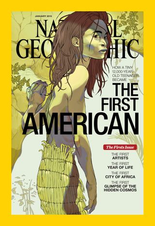 Cover of the January 2015 cover of National Geographic magazine.