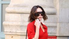 Victoria Beckham is seen on June 10, 2025 in Paris, France
