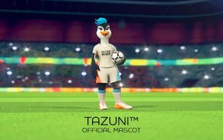 Tazuni mascot Women's World Cup