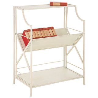 dickens book stand with books and white background