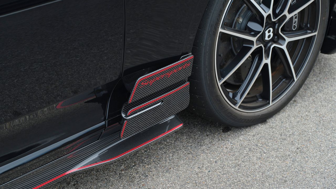 Bentley Supersports exterior styling details