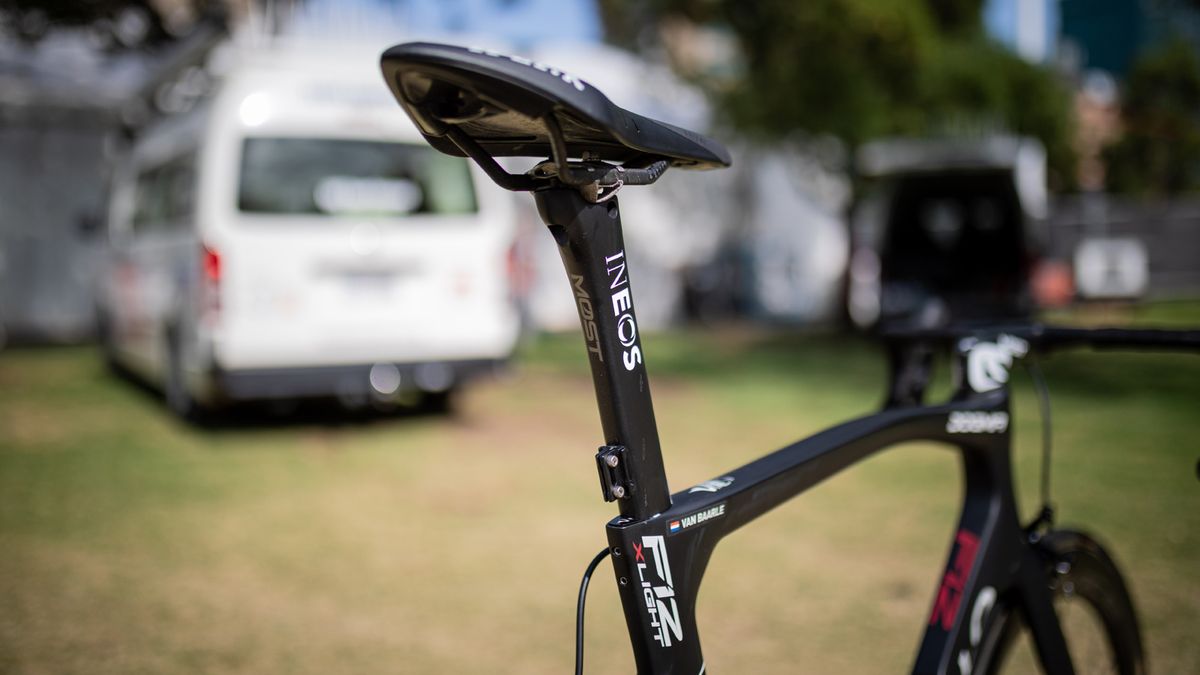 Dylan Van Baarl's Pinarello Dogma F12 XLight