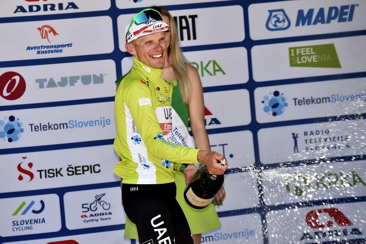 Tour of Slovenia 2022 28th Edition 1st stage Nova Gorica Postojna 1647 km 15062022 Rafal Majka POL UAE Team Emirates photo Tommaso PelagalliSprintCyclingAgency2022