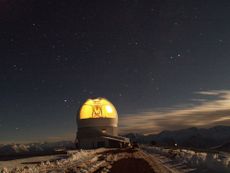 SOAR Telescope Time Exposure Image