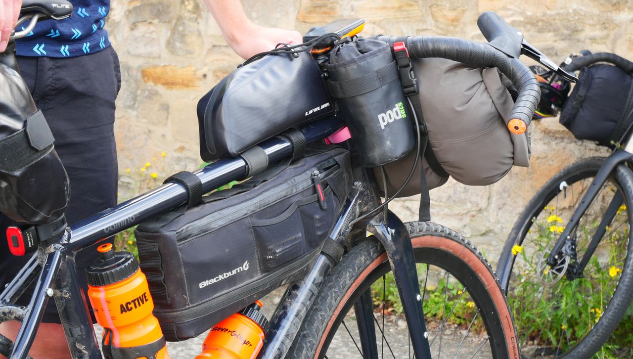 Dave's Pennine Rally bikepacking setup