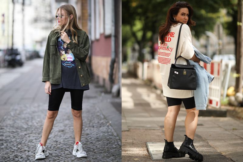 Fall Fashion: Biker Short Outfit Ideas