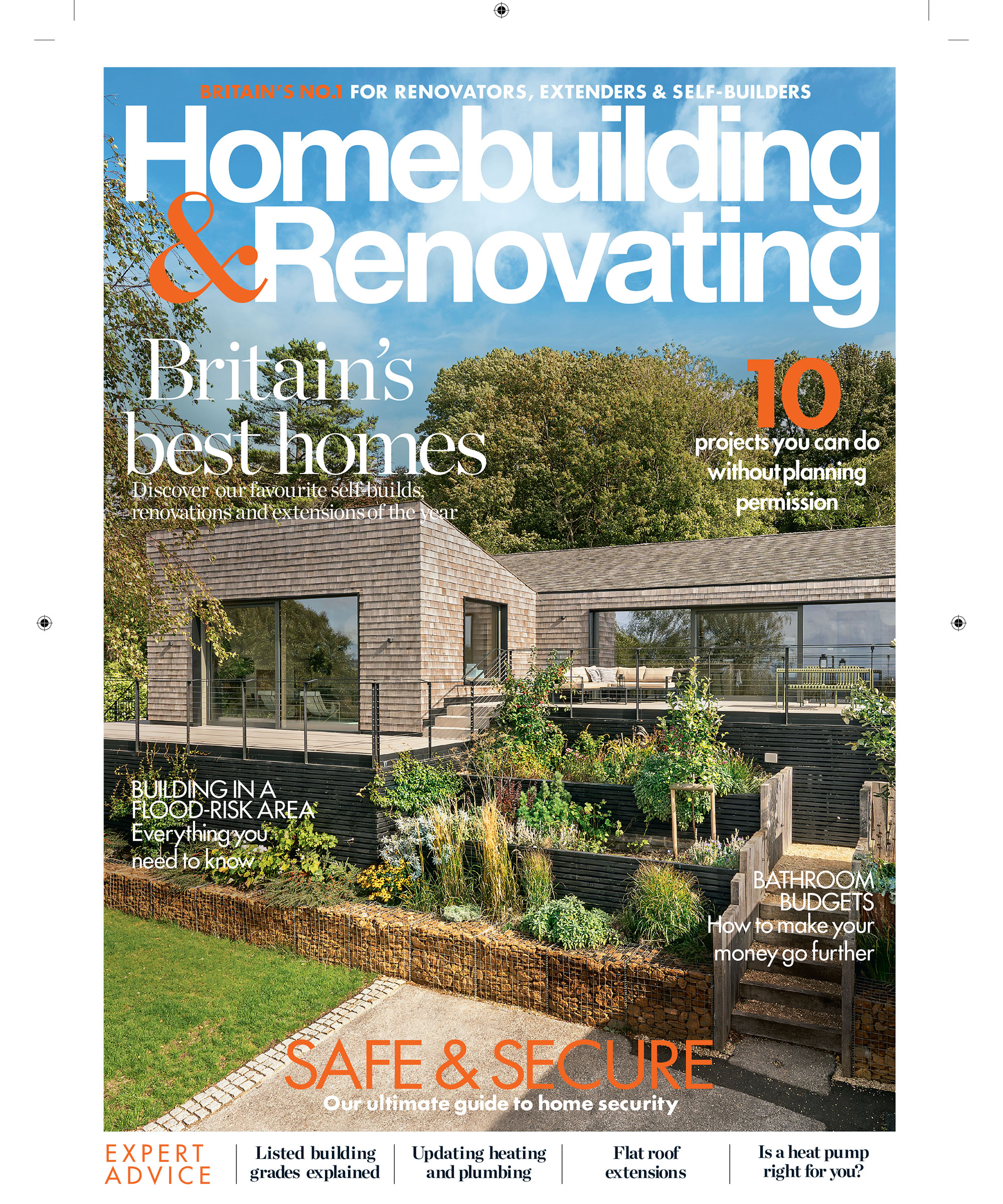 front cover of the January 2026 issue of Homebuilding &amp;amp; Renovating showing an image of timber-clad bungalow renovation