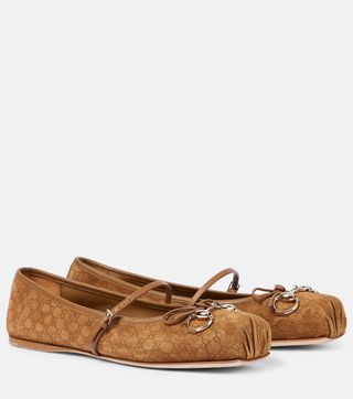 Women's Gucci Horsebit Ballet Flat