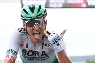 Lukas Postleberger (Bora-Hansgrohe) won stage 2 of the Criterium du Dauphine