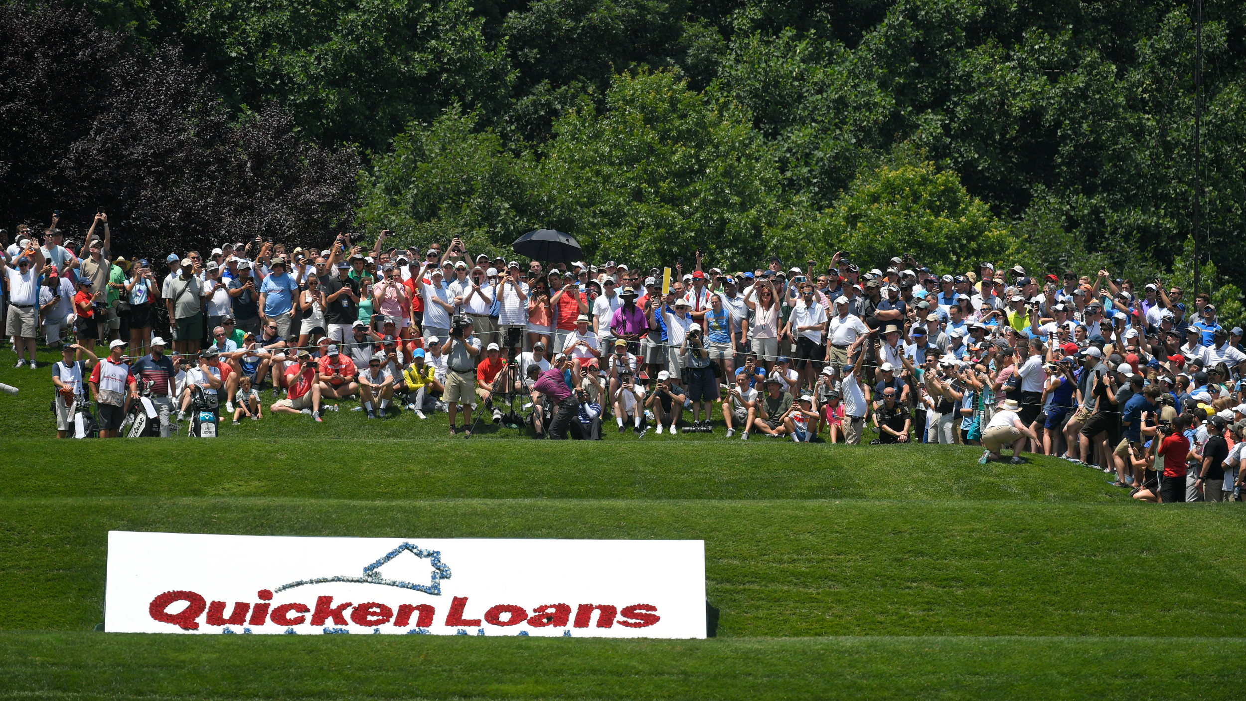 A sign at the Quicken Loans National