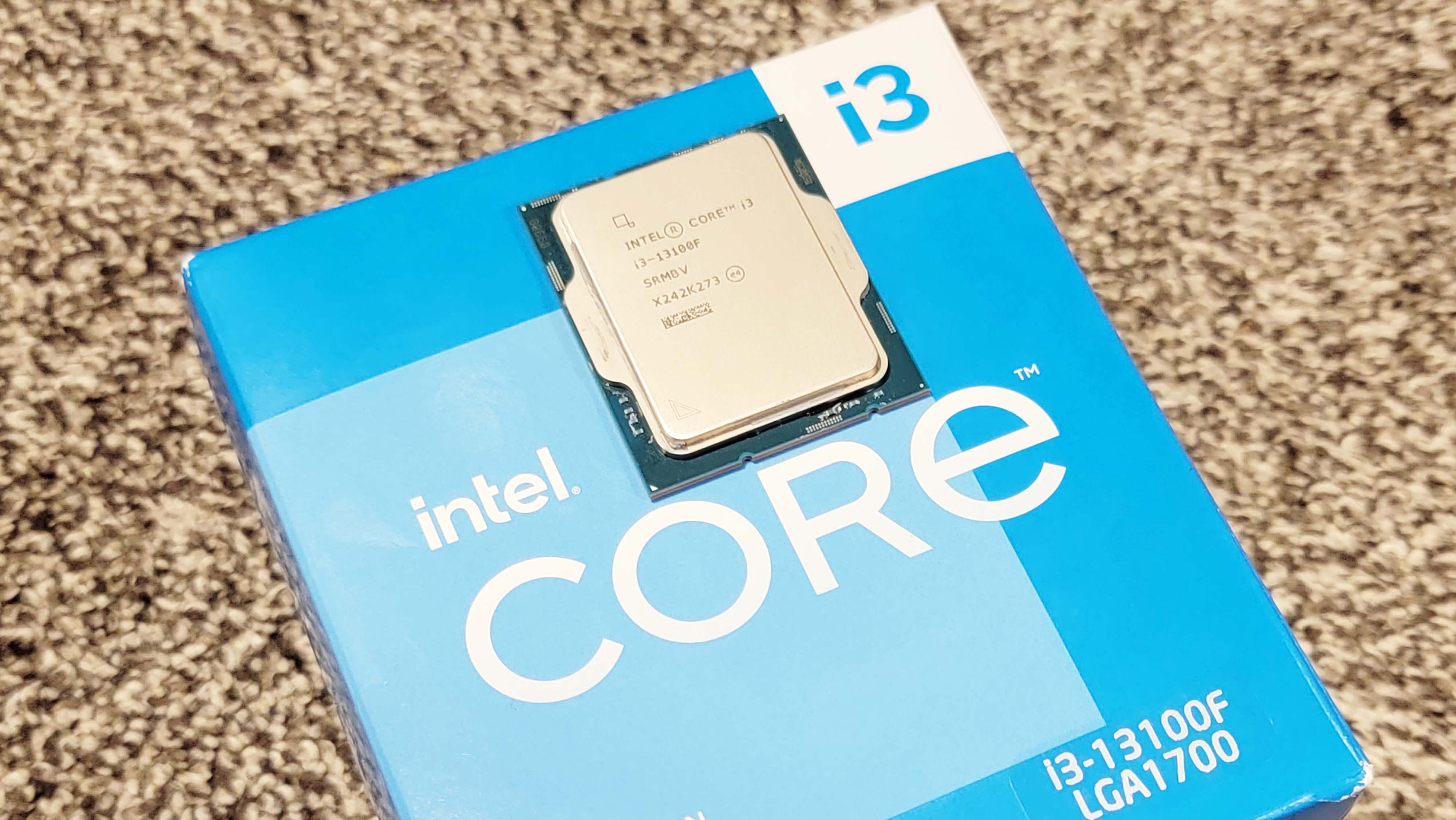 Intel Core I3 13100f Cpu Processor New I3-13100f 3.4 Ghz 4-core 8