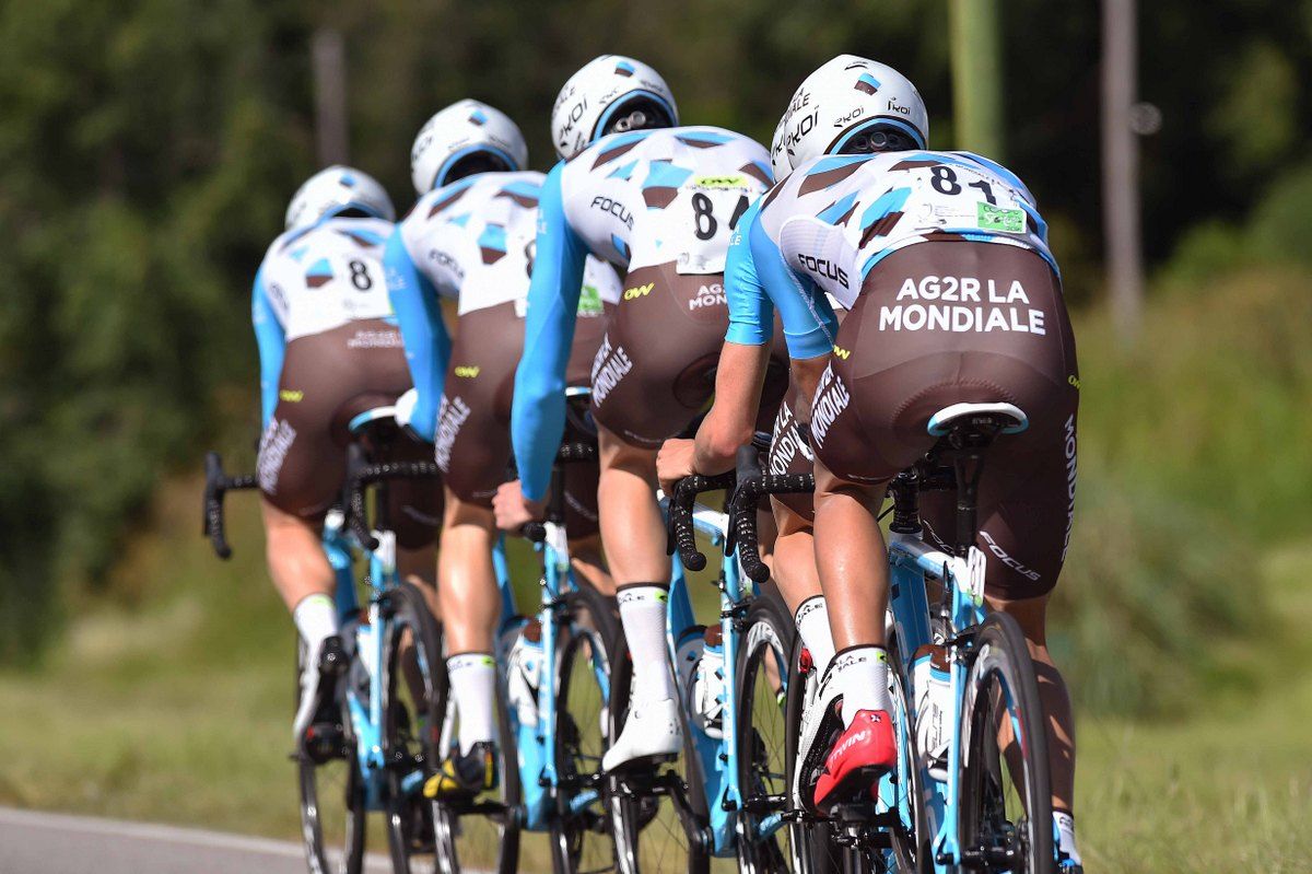 AG2R-La Mondiale in the TTT