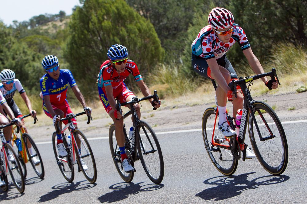Robert Britton (Rally Cycling) and Oscar Sanchez (Canel's-Specialized)