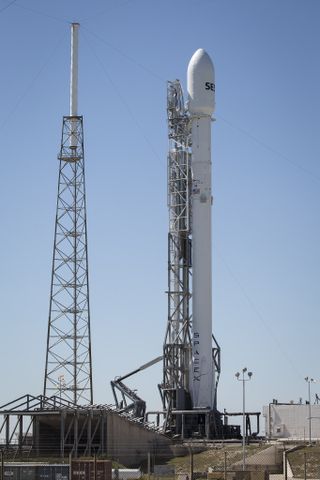Falcon 9 Rocket Ready for Launch