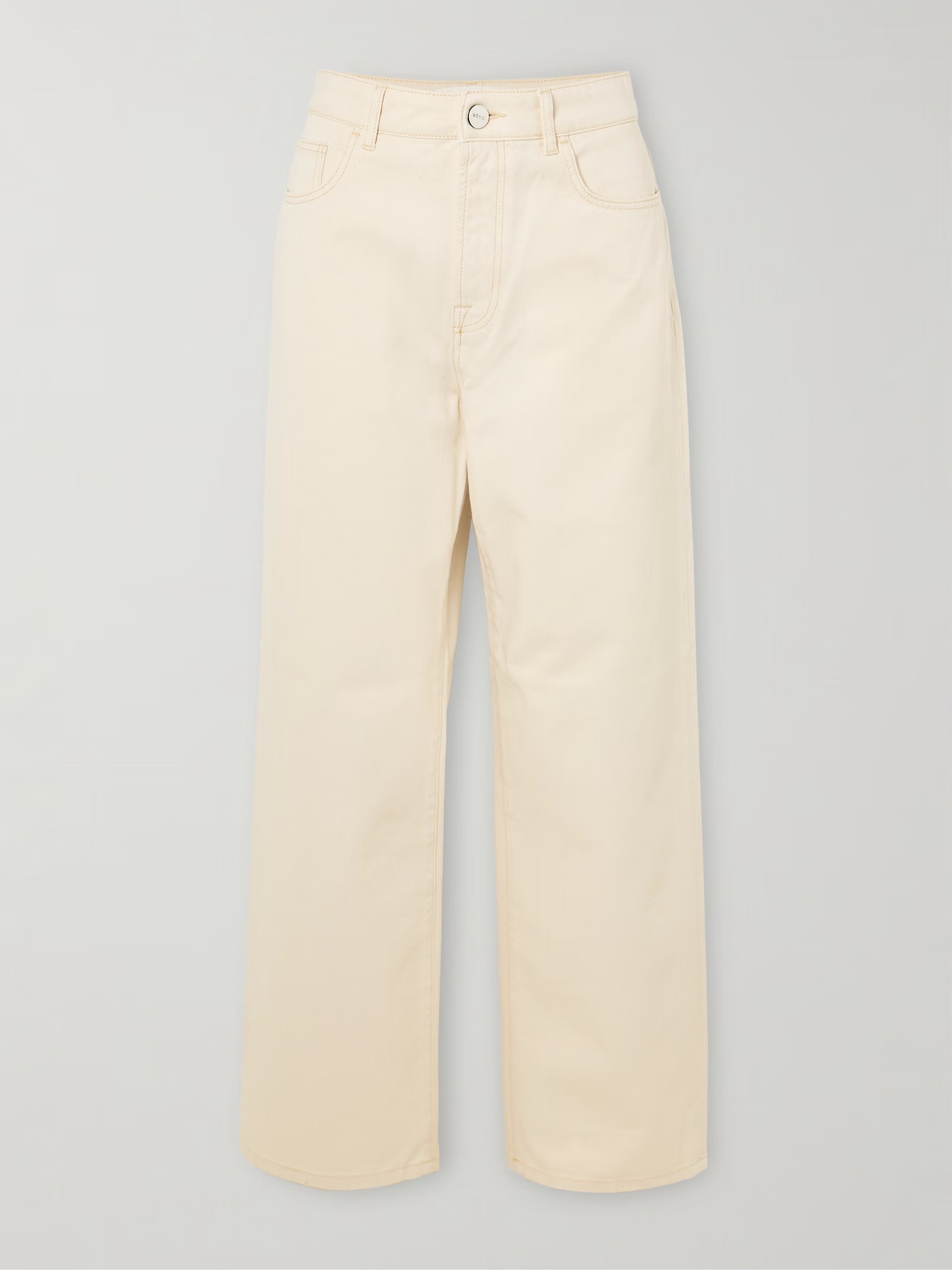 R&amp;Oacute;HE High-rise wide-leg jeans