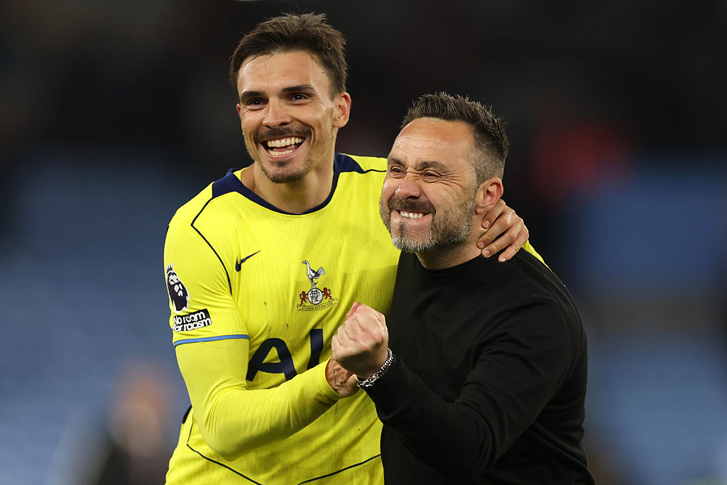 Roberto de Zerbi is a big fan of Joao Palhinha's