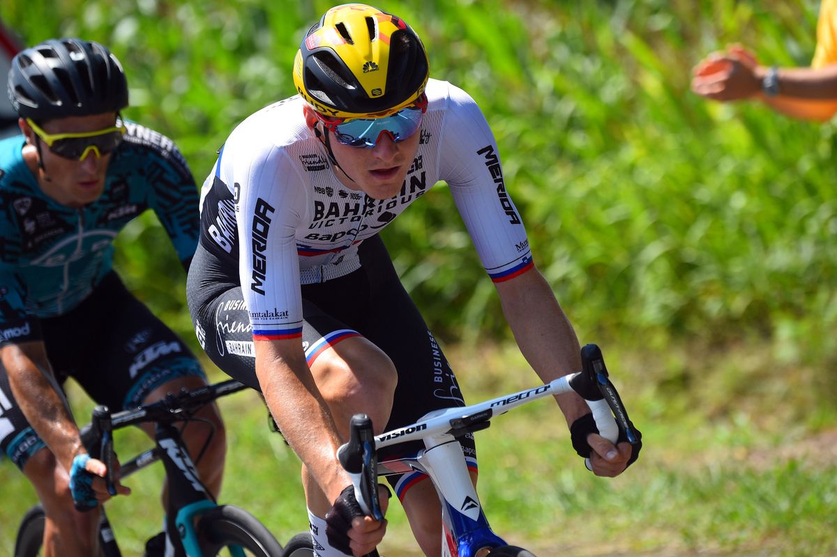 Tour de France 2021 - 108th Edition - 19th stage Mourenx - Libourne 207 km - 16/07/2021 - Matej Mohoric (SLO - Bahrain Victorious) - photo Dario Belingheri/BettiniPhoto&Acirc;&copy;2021