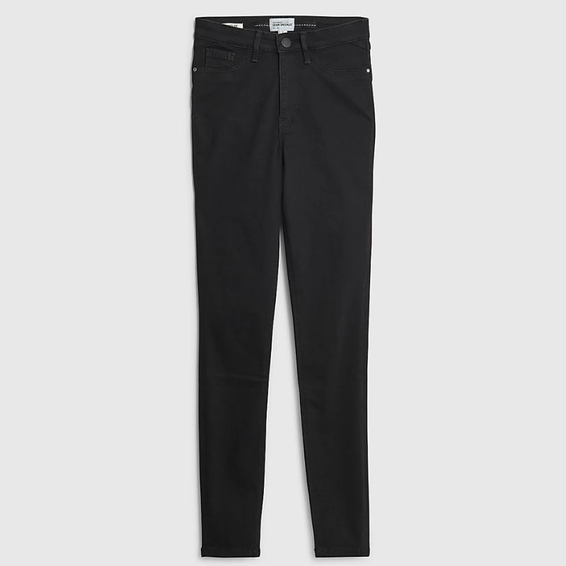 River Island, black skinny jeans