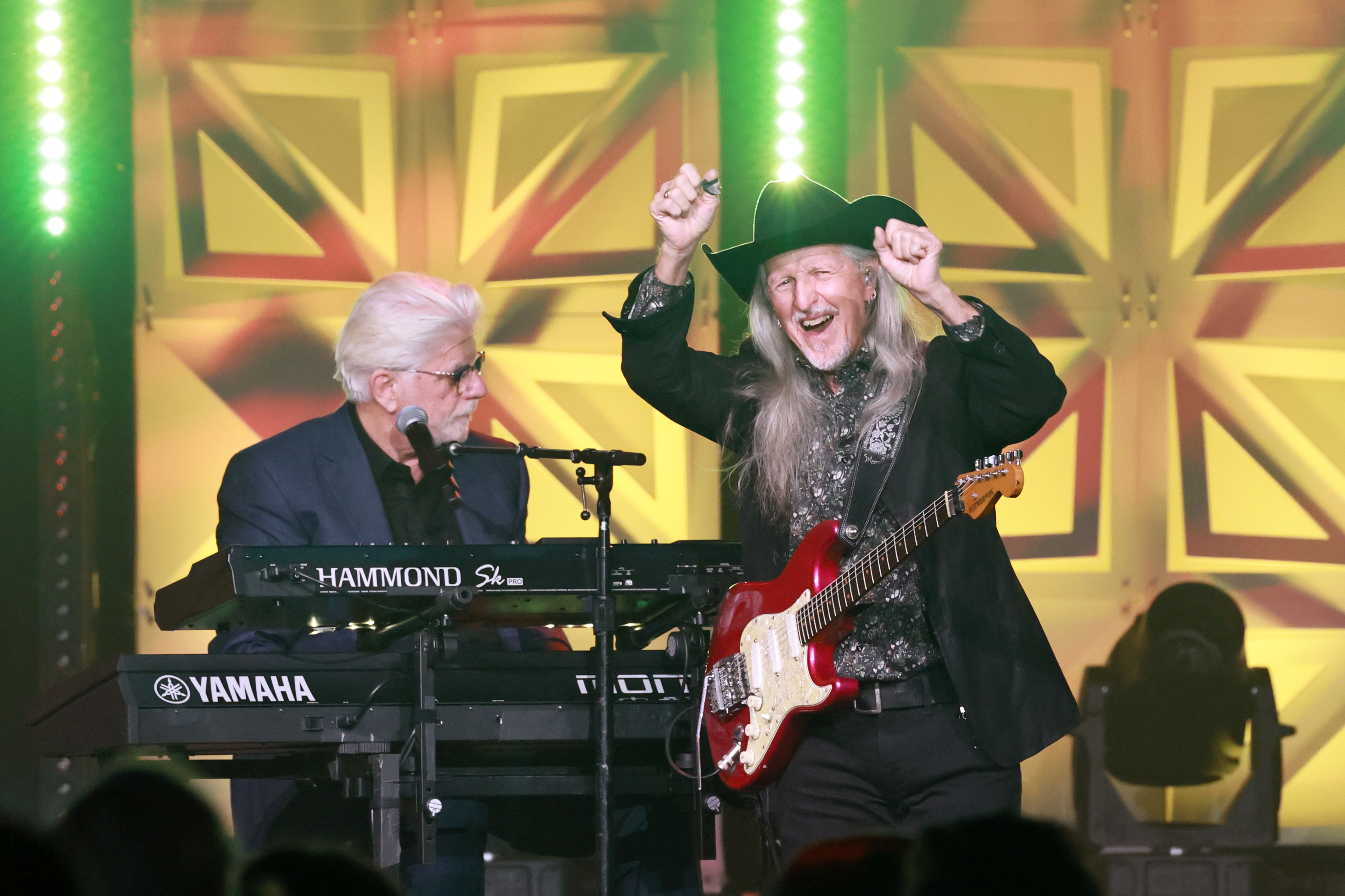The Doobie Brothers perform at the 2025 Songwriters Hall of Fame Awards show