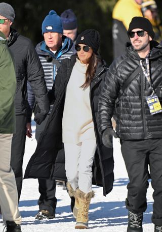 Meghan, Duchess of Sussex spotted attending a tubing event at the 2025 Invictus Games.