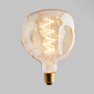 Dunelm Status 5W ES 17cm Spiral Filament Bumpy Bulb