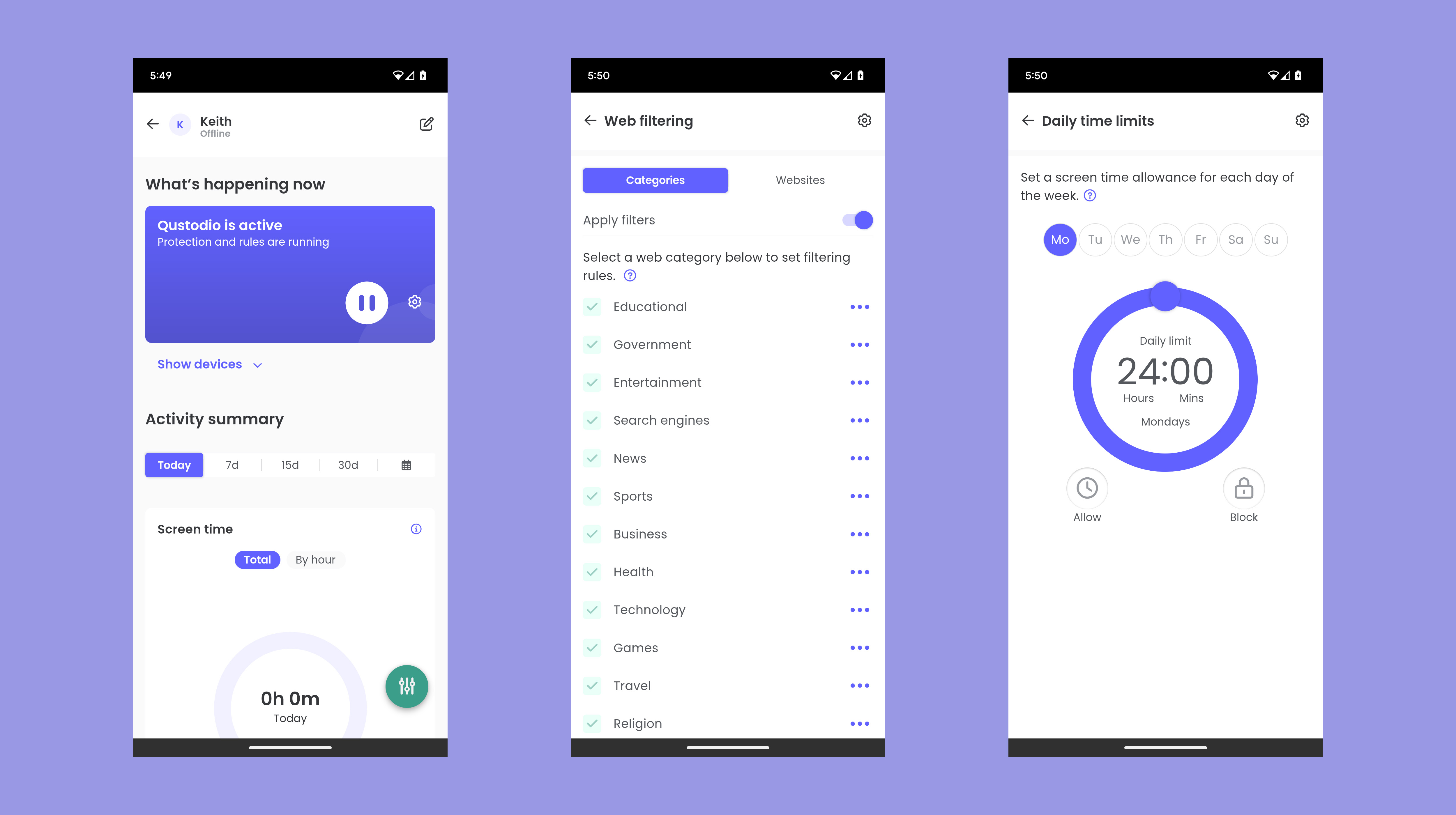 Qustiodio parental controls app review