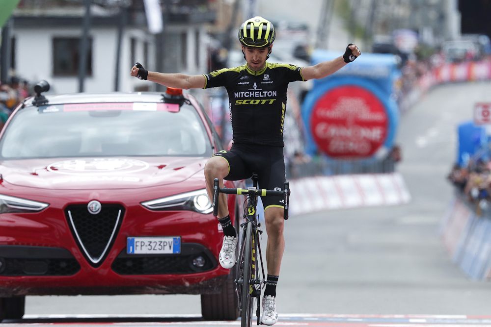 Mikel Nieve wins stage 20 at the Giro d'Italia