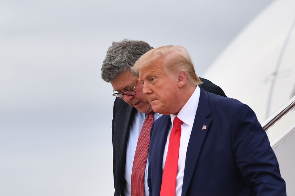 Trump and William Barr