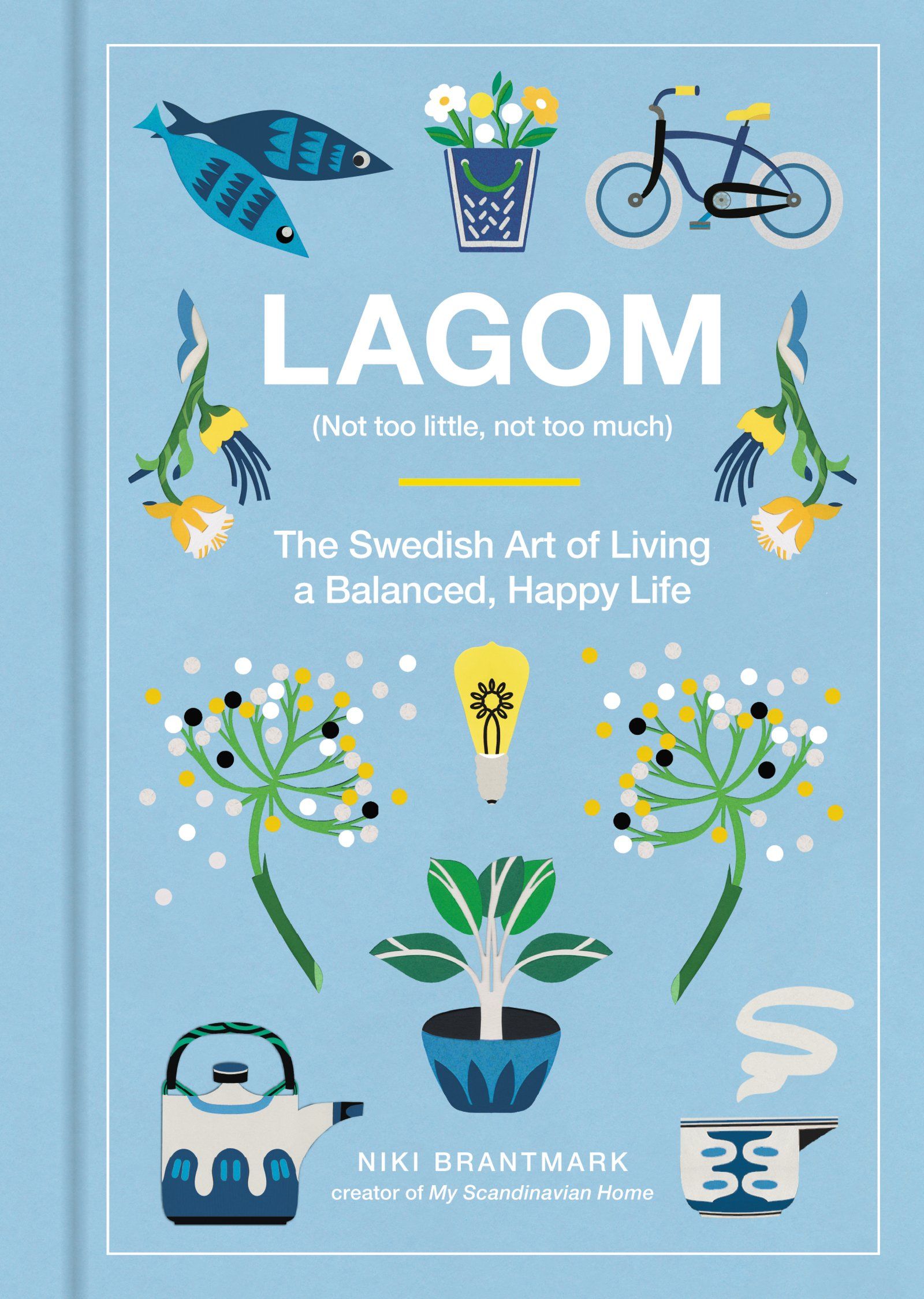 A front cover of a book on Lagom