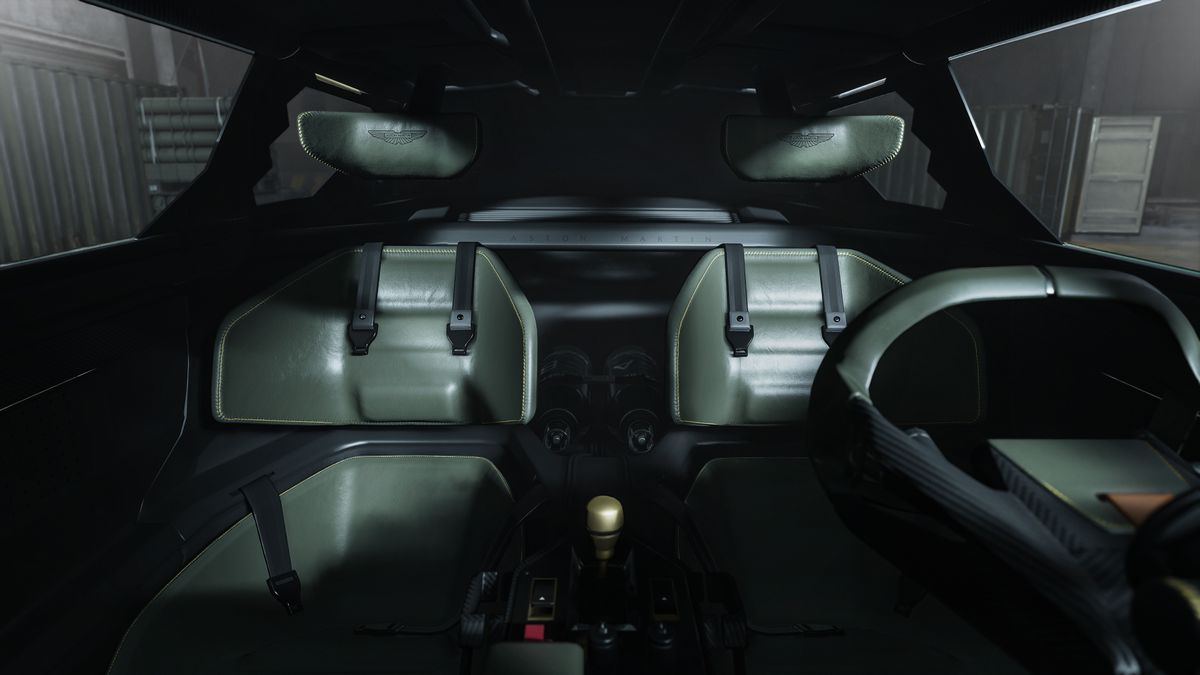The Aston Martin Dreadnought vehicle as it appears in Call of Duty: Modern Warfare 4.
