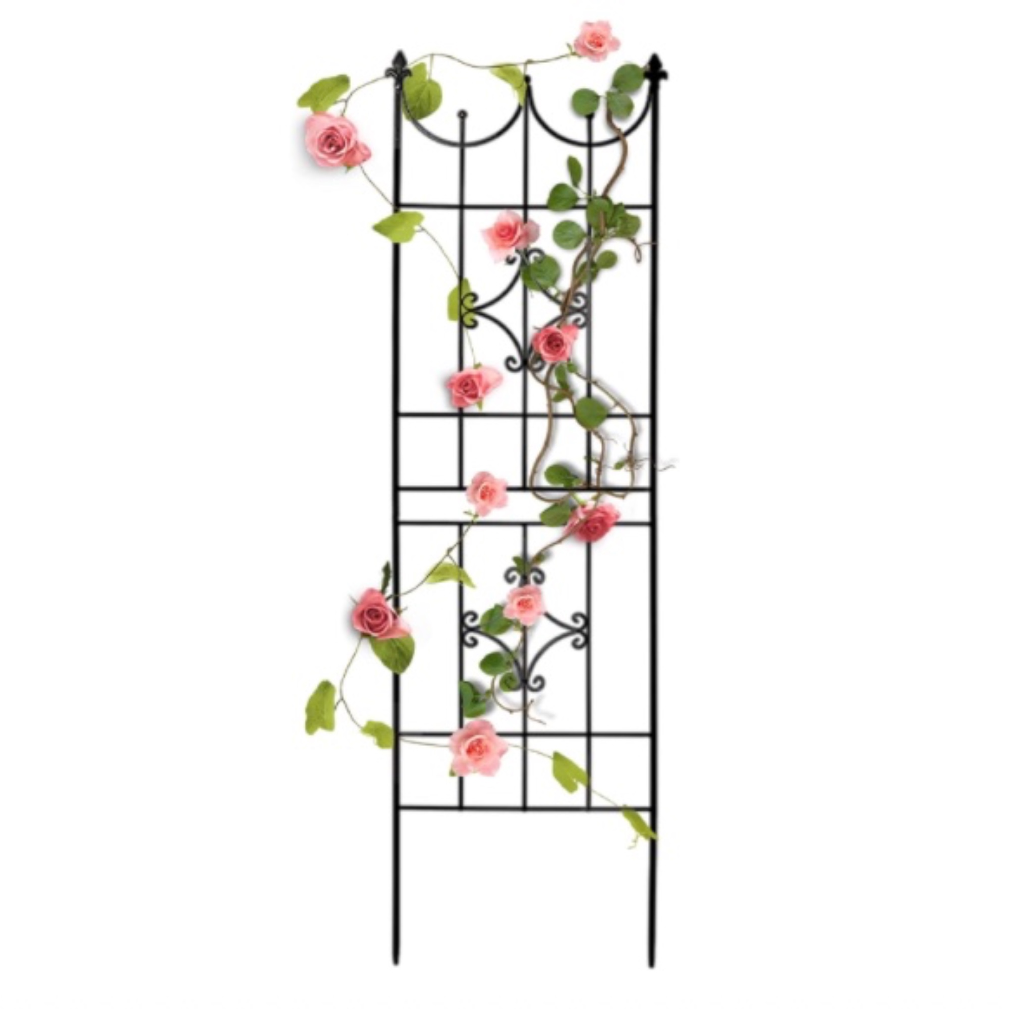 SCENDOR, Metal Trellis Arch Plant Support, 70 inches H
